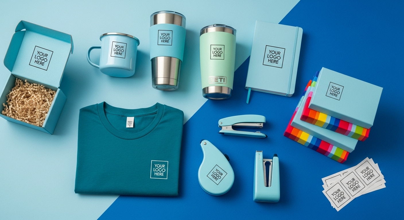 Branded items with your logo